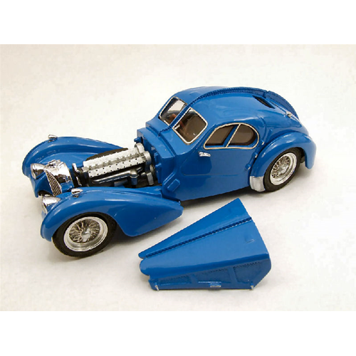 BUGATTI 57 SC ATLANTIC 1938 BLUE 1:43 Rio Auto d'Epoca Modellino