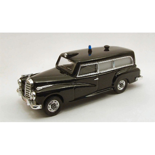 MERCEDES 300 AMBULANZA POLIZIA SVIZZERA 1958 1:43 Rio Ambulanze Modellino