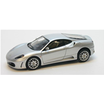 FERRARI F 430 2004 SILVER 1:43 Red Line Auto Stradali Modellino