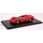 FERRARI 330 P 3 PRESENT. 1966 RED 1:43 Red Line Auto Competizione Modellino