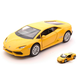 LAMBORGHINI HURACAN LP610-4 2014 YELLOW cm 12 RMZ City Auto Stradali Modellino