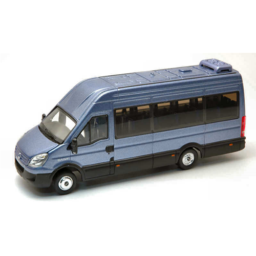 IVECO MINIBUS BLU 1:43 Ros Autobus Modellino