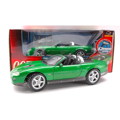 JAGUAR XKR ROADSTER 007 1:18 Ertl RC2 Movie Modellino