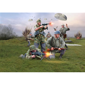 GERMAN PARATROOPS WWII KIT 1:72 Revell Kit Figure Militari Modellino