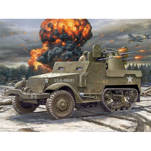 M16 HALFTRACK KIT 1:76 Revell Kit Mezzi Militari Modellino