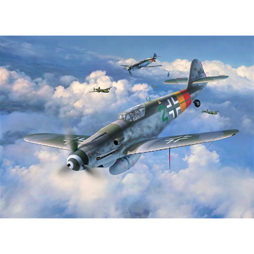 MESSERSCHMITT BF-109 G-10 KIT 1:48 Revell Kit Aerei Modellino