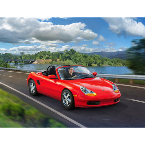 PORSCHE BOXSTER KIT 1:24 Revell Kit Auto Modellino