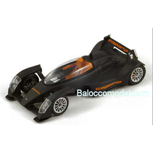CAPARO T 1 2008 MATT BLACK 1:43 Spark Model Auto Stradali Modellino