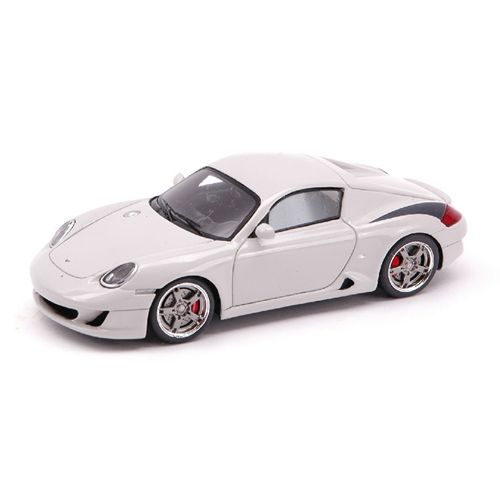RUF RK COUPE' 2007 MARBLE GREY 1:43 Spark Model Auto Stradali Modellino
