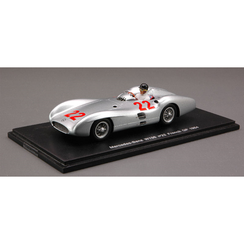 MERCEDES H.HERMANN FRENCH GP 1954 1:43 Spark Model Formula 1 Modellino