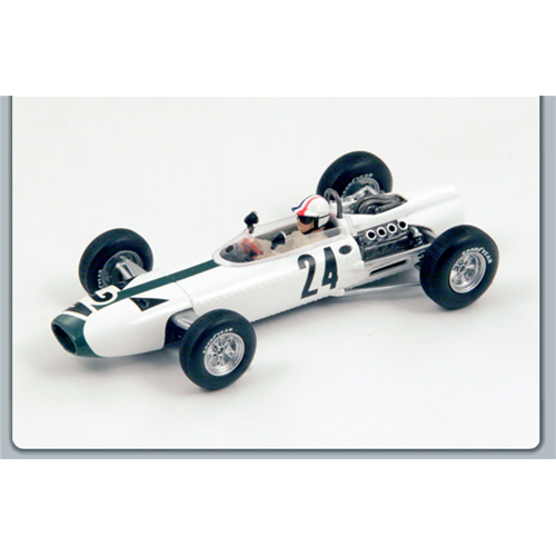 BRM P261 B.BONDURANT 1966 N.24 BELGIUM GP 1:43 Spark Model Formula 1 Modellino