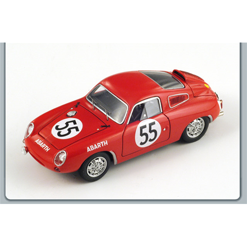 ABARTH 700 S N.55 Le Mans 1961 1:43 Spark Model Auto Competizione Modellino