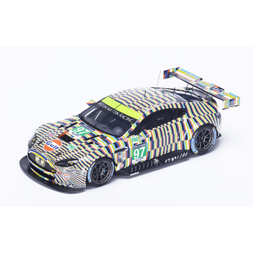 ASTON MARTIN VANTAGE V8 N.97 DNF LM 2015 D.TURNER-S.MUCKE-R.BELL 1:18 Spark Model Auto Competizione Modellino