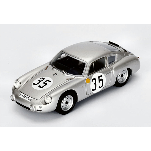 PORSCHE 356B ABARTH N.35 12th Le Mans 1962 R.BUCHET-H.SCHILLER 1:43  Formula 1 Spark Model Auto Competizione Modellino