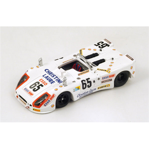 PORSCHE 908/2 N.65 19th LE MANS 1974 C.POIROT-J.RONDEAU 1:43 Spark Model Auto Competizione Modellino