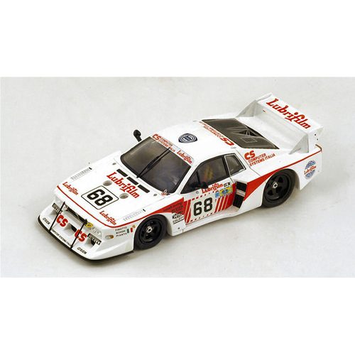 LANCIA BETA MONTECARLO TURBO N.68 14th LM 1981 FINOTTO-PIANTA-SCHON 1:43 Spark Model Auto Competizione Modellino