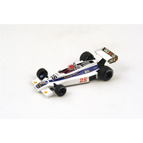 HESKETH 308E I.ASHLEY 1977 N.25 17th US GP (WATKINS GLEN) 1:43 Spark Model Formula 1 Modellino