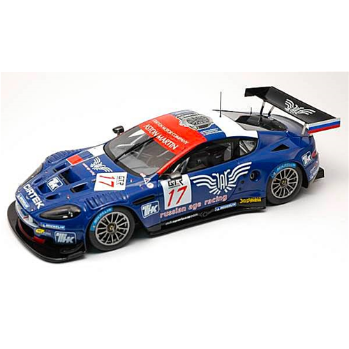 ASTON MARTIN DBR 9 N.17 FIA 2005 1:24 Spark Model Auto Competizione Modellino