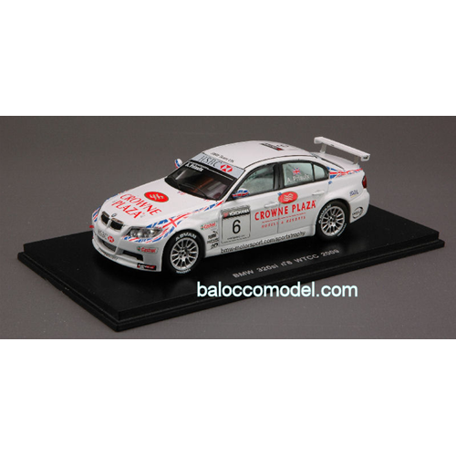 BMW 320 SI N.6 WTCC 2009 1:43 Spark Model Auto Competizione Modellino