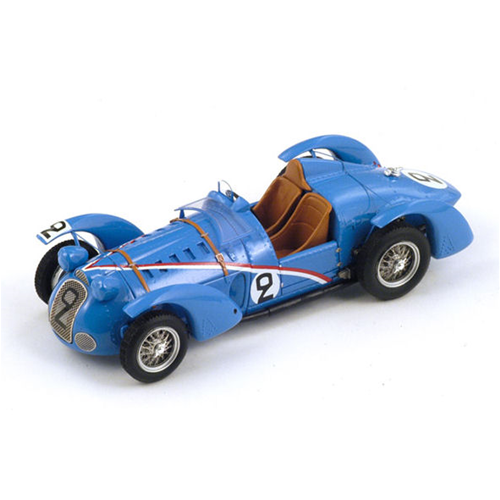 DELAHAYE 145 N.2 40th LE MANS 1938 G.COMOTTI-A-DIVO 1:43 Spark Model Auto Competizione Modellino