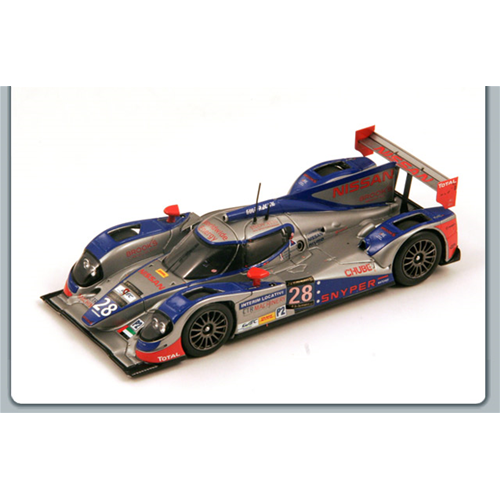 LOLA B12/60-NISSAN N.28 RETIRED LE MANS 2013 GIROIX-HAEZEBROUCK-IHARA 1:43 Spark Model Auto Competizione Modellino