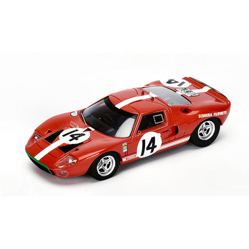 FORD GT40 N.14 ACCIDENT LM 1966 P.SUTCLIFFE-D.SPOERRY 1:43 Spark Model Auto Competizione Modellino
