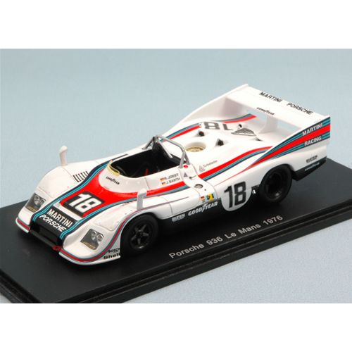 PORSCHE 936 N.18 RETIRED Le Mans 1976 R.JOEST-J.BARTH 1:43 Spark Model Auto Competizione Modellino