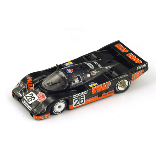 PORSCHE 956 N.26 2nd LE MANS 1984 RONDEAU-HENN-PAUL 1:43 Spark Model Auto Competizione Modellino