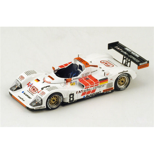 PORSCHE 935 3.0L TURBO T.W.R. WSC N.8 26th LE MANS 1996 ALBORETO-MARTINI-THEYS 1:43 Spark Model Auto Competizione Modellino