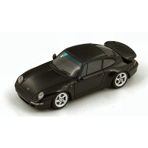 PORSCHE 993 TURBO 1996 BLACK 1:43 Spark Model Auto Stradali Modellino