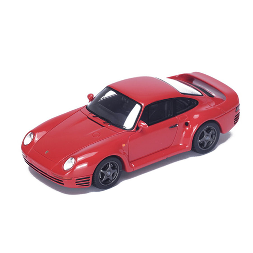 PORSCHE 959 KOMFORT 1983 RED 1:43 Spark Model Auto Stradali Modellino