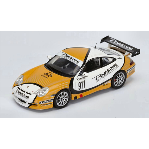 PORSCHE 996 GT3 N.911 "GT3 ROAD CHALLENGE" 2004 1:43 Spark Model Auto Competizione Modellino