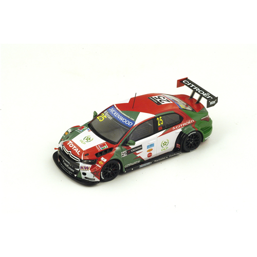 CITROEN C-ELYSEE N.25 4th WTCC RACE OF MAROCCO 2015 M.BENNANI 1:43 Spark Model Auto Competizione Modellino