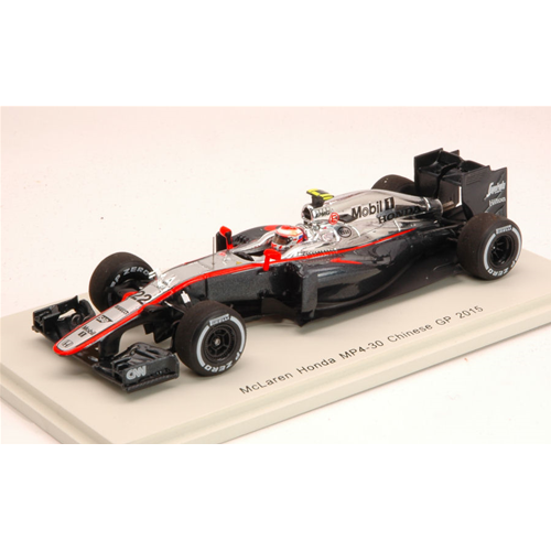 MC LAREN HONDA MP4-30 J.BUTTON 2015 N.22 11th CHINESE GP 1:43 Spark Model Formula 1 Modellino