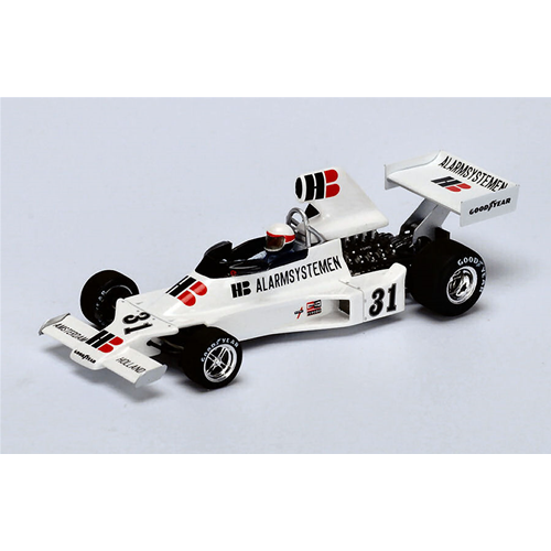 ENSIGN N175 R.WUNDERINK 1975 N.31 NQ BRITISH GP 1:43 Spark Model Formula 1 Modellino