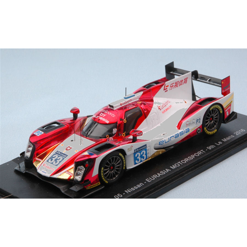 ORECA 05 N.33 9th LE MARS 2016 P.JUNJIN-T.GOMMENDY-N.P.DE BRUIJIN 1:43 Spark Model Auto Competizione Modellino