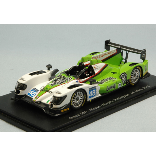 ORECA 03 R N.48 34th Le Mans 2016 B.KEATING-J.BLEEKEMOLEN-M.GROOSSENS 1:43 Spark Model Auto Competizione Modellino