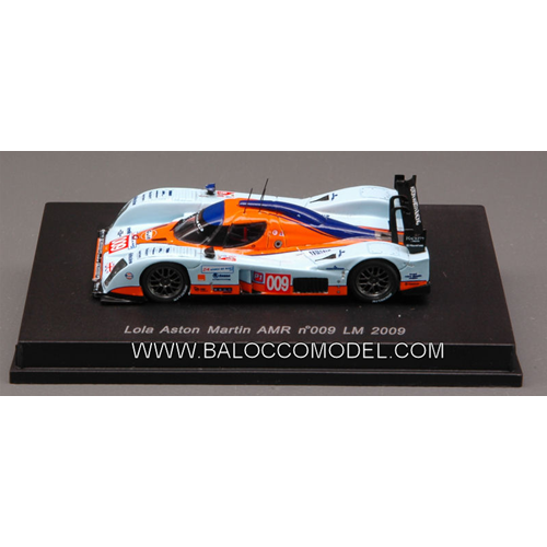 LOLA A.MARTIN N.009 Le Mans 2009 1:87 Spark Model Auto Competizione Modellino