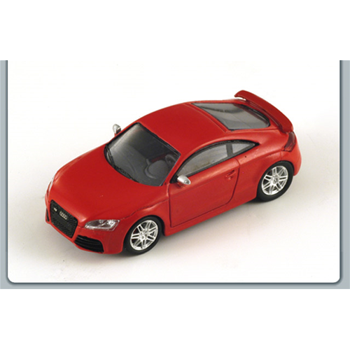 AUDI TT RS MISANO 2009 RED 1:87 Spark Model Auto Stradali Modellino