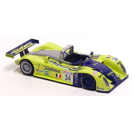 REYNARD 2 KQ VOLKSWAGEN N.34 Le Mans 2000 Spark Model Auto Competizione Modellino