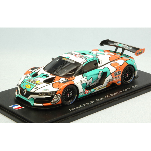 RENAULT R.S 01 N.45 V.DE V 2016 F.THYBAUD-M.JOUSSE-T.PROUST 1:43 Spark Model Auto Competizione Modellino