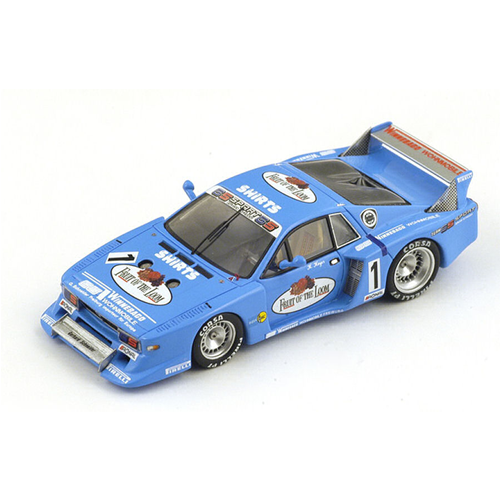 LANCIA BETA N.1 2nd ZOLDER DRM 1981 H.HEYER 1:43 Spark Model Auto Competizione Modellino