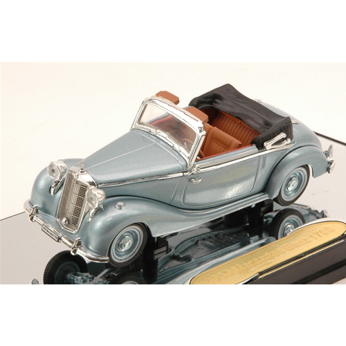 MERCEDES 170S 1950 SILVERBLUE 1:43 Signature Auto Stradali Modellino