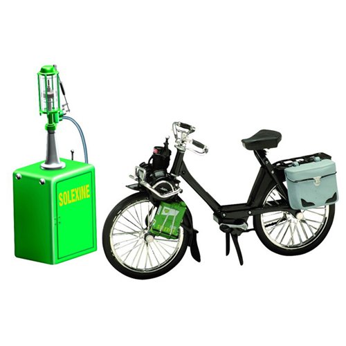 SOLEX 3800 WITH PUMP 1966 1:10 Solido Moto Modellino