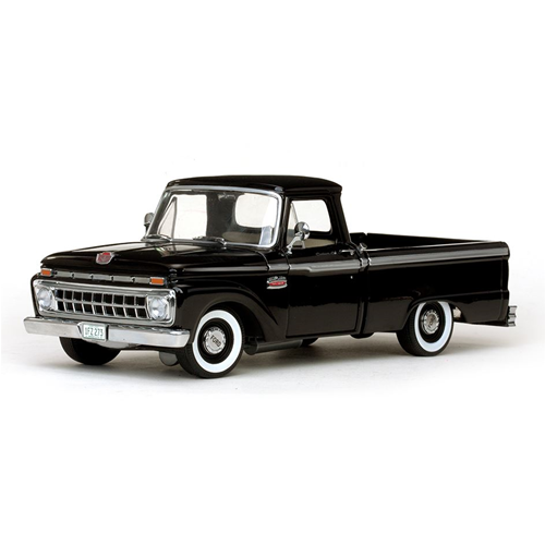 FORD F-100 CUSTOM CAB PICK UP 1965 BLACK 1:18 SunStar Auto Stradali Modellino