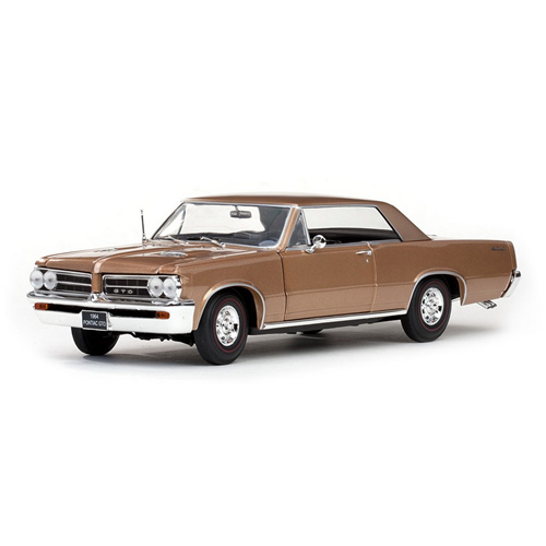 PONTIAC GTO 1965 BRONZE 1:18 SunStar Auto Stradali Modellino