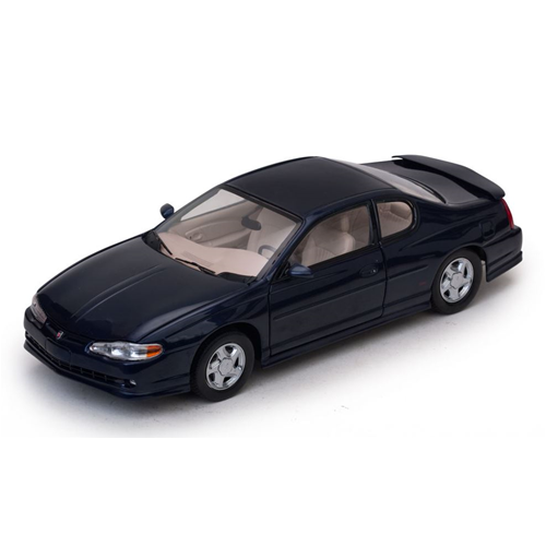 CHEVROLET MONTE CARLO SS 2000 DARK BLUE 1:18 SunStar Auto Stradali Modellino
