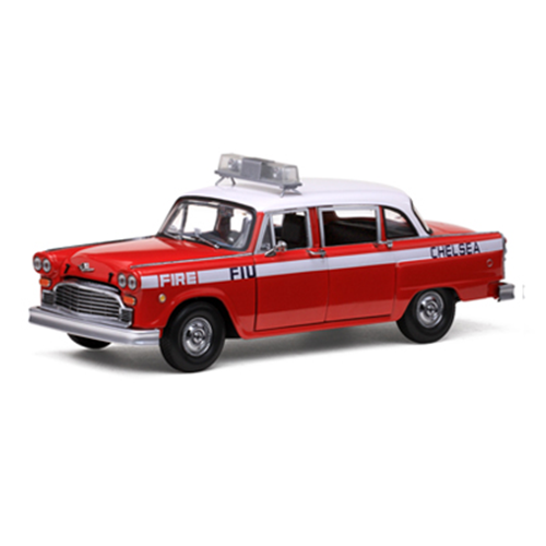 CHECKER A11 1981 FIRE RESCUE 1:18 SunStar Pompieri Modellino