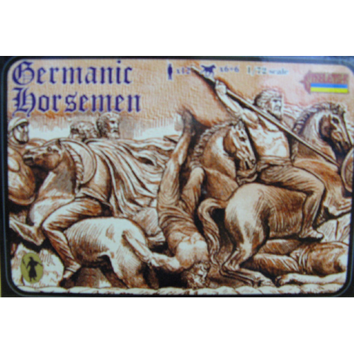 PERIODO ANTICO-GERMANIC CAVALRY KIT 1:72 Strelets Kit Figure Militari Modellino