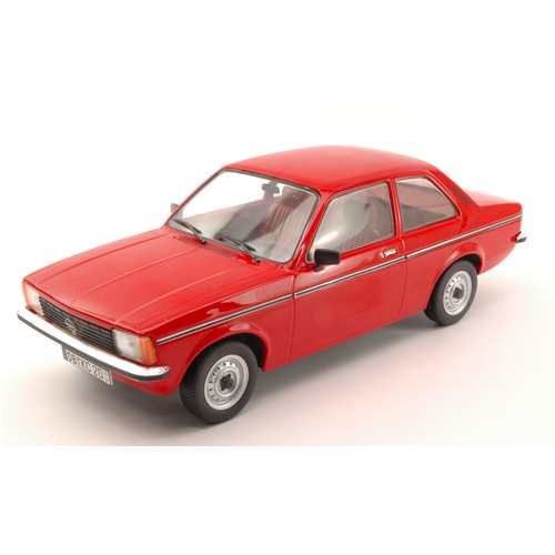 OPEL KADETT C2 4 DOOR 1977 RED 1:18 Triple 9 Auto Stradali Modellino